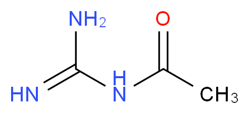 1-乙酰基胍_分子结构_CAS_5699-40-1)