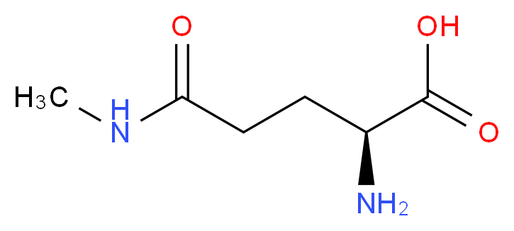 (2S)-2-amino-4-(methylcarbamoyl)butanoic acid_分子结构_CAS_3081-62-7