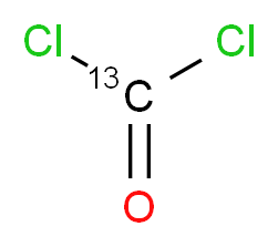 (<sup>1</sup><sup>3</sup>C)carbonyl dichloride_分子结构_CAS_53120-07-3