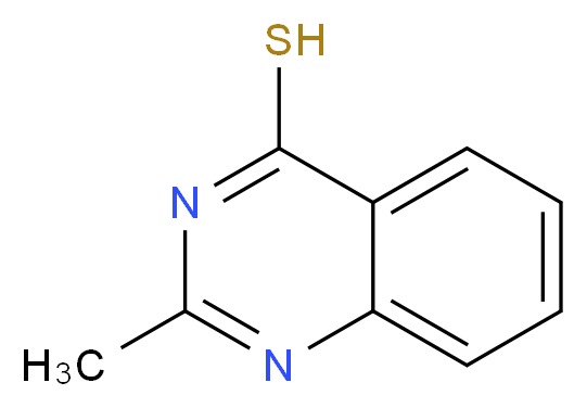 2-methylquinazoline-4-thiol_分子结构_CAS_6484-28-2)