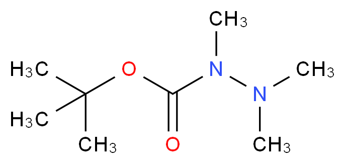 N,N',N'-trimethyl(tert-butoxy)carbohydrazide_分子结构_CAS_232615-10-0