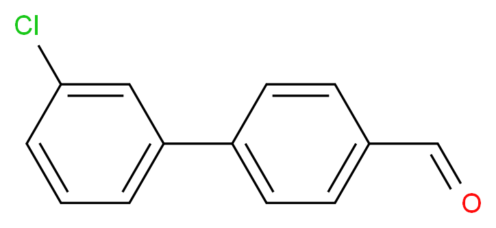 3'-Chloro-[1,1'-biphenyl]-4-carboxaldehyde_分子结构_CAS_400744-49-2)