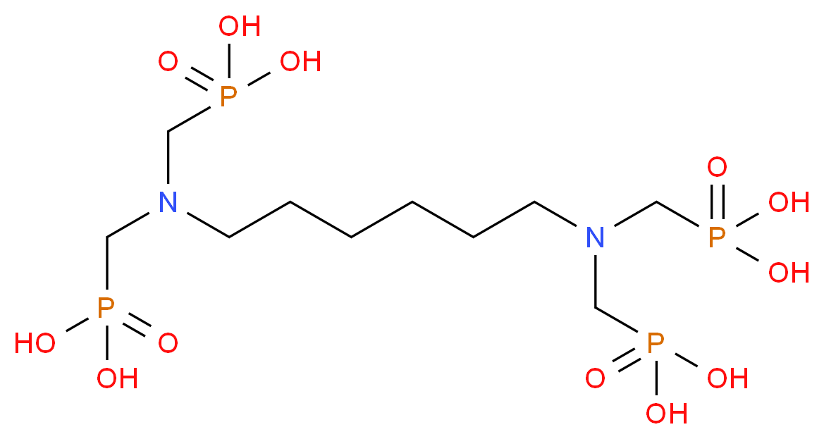 己二胺四甲叉膦酸 溶液_分子结构_CAS_23605-74-5)