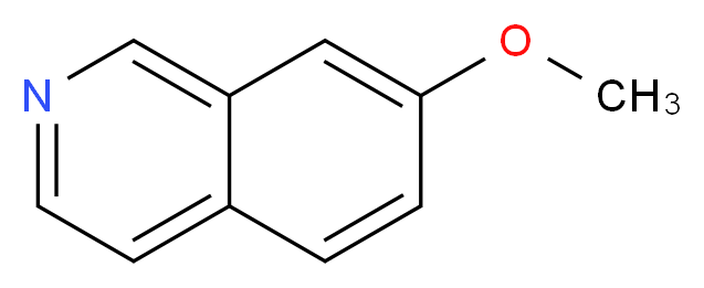 7-methoxyisoquinoline_分子结构_CAS_39989-39-4)