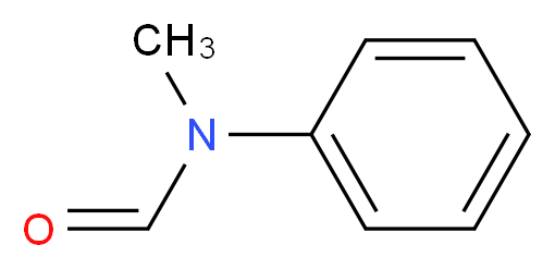 methyl(phenyl)formamide_分子结构_CAS_93-61-8)