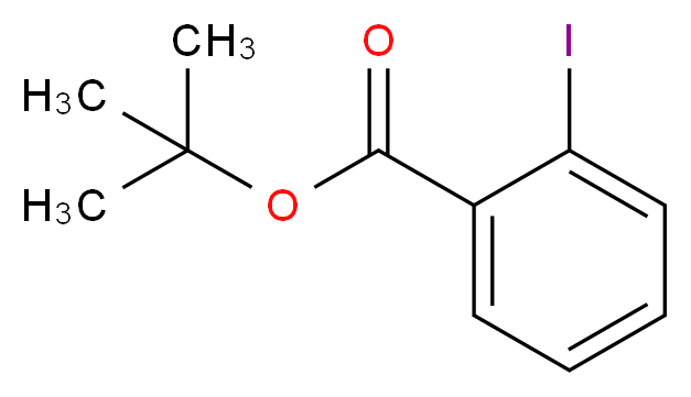 tert-butyl 2-iodobenzoate_分子结构_CAS_110349-26-3