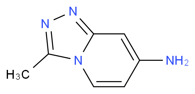 3-Methyl[1,2,4]triazolo[4,3-a]pyridin-7-amine_分子结构_CAS_1214900-87-4)