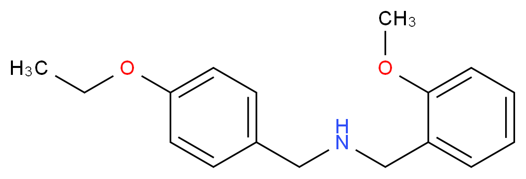 (4-ethoxybenzyl)(2-methoxybenzyl)amine_分子结构_CAS_444907-10-2)