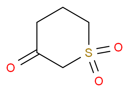 1$l^{6}-thiane-1,1,3-trione_分子结构_CAS_)