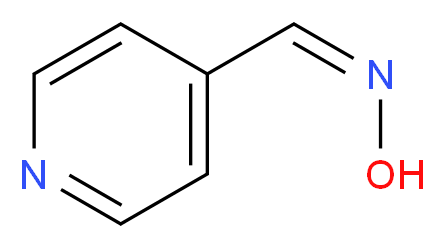 (Z)-N-(pyridin-4-ylmethylidene)hydroxylamine_分子结构_CAS_696-54-8