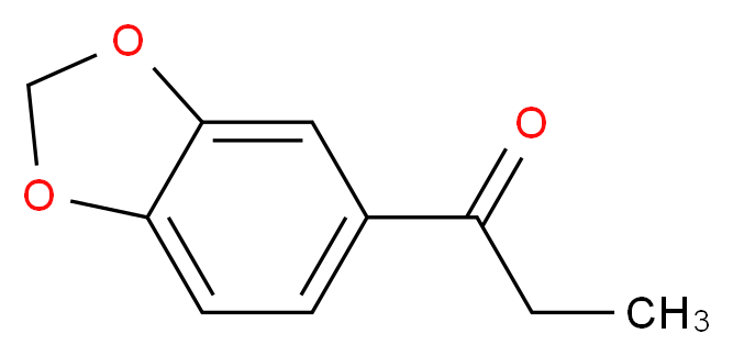 3,4-Methylenedioxy Propiophenone_分子结构_CAS_28281-49-4)