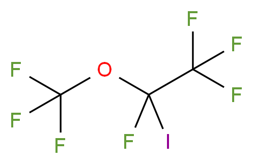 1-Iodo-1-(trifluoromethoxy)tetrafluoroethane_分子结构_CAS_69066-98-4)