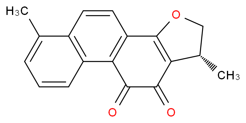 Dihydrotanshinone I_分子结构_CAS_87205-99-0)