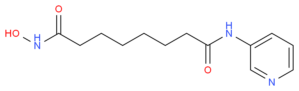 N-hydroxy-N'-(pyridin-3-yl)octanediamide_分子结构_CAS_382180-17-8