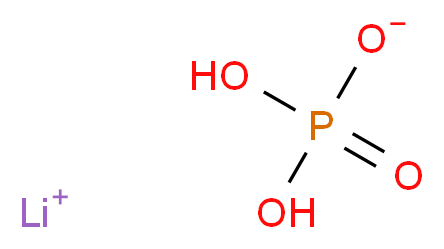 磷酸二氢锂_分子结构_CAS_13453-80-0)