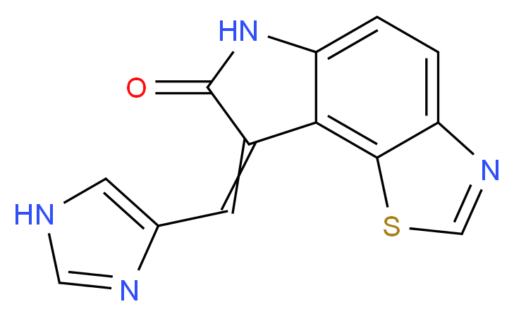 Imidazolo-oxindole PKR inhibitor C16_分子结构_CAS_608512-97-6)