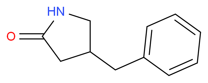 4-benzylpyrrolidin-2-one_分子结构_CAS_30200-04-5