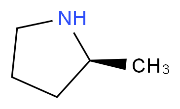 (S)-(+)-2-甲基吡咯烷_分子结构_CAS_59335-84-1)