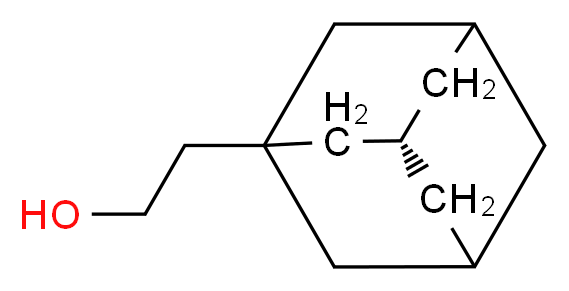 2-(adamantan-1-yl)ethan-1-ol_分子结构_CAS_6240-11-5