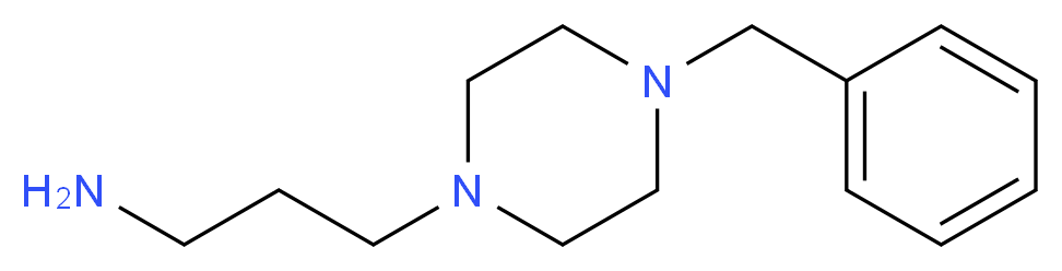 3-(4-benzylpiperazin-1-yl)propan-1-amine_分子结构_CAS_4553-27-9)
