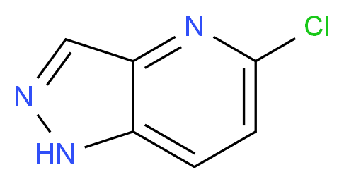 5-chloro-1H-pyrazolo[4,3-b]pyridine_分子结构_CAS_94220-45-8
