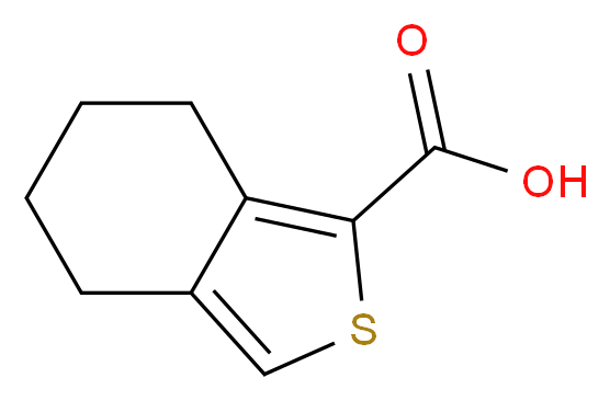 4,5,6,7-Tetrahydro-2-benzothiophene-1-carboxylic acid_分子结构_CAS_6435-75-2)