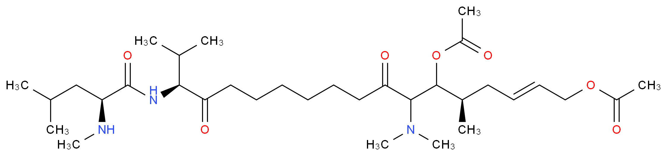 Acetoxy Cyclosporin A Acetate_分子结构_CAS_138957-23-0)