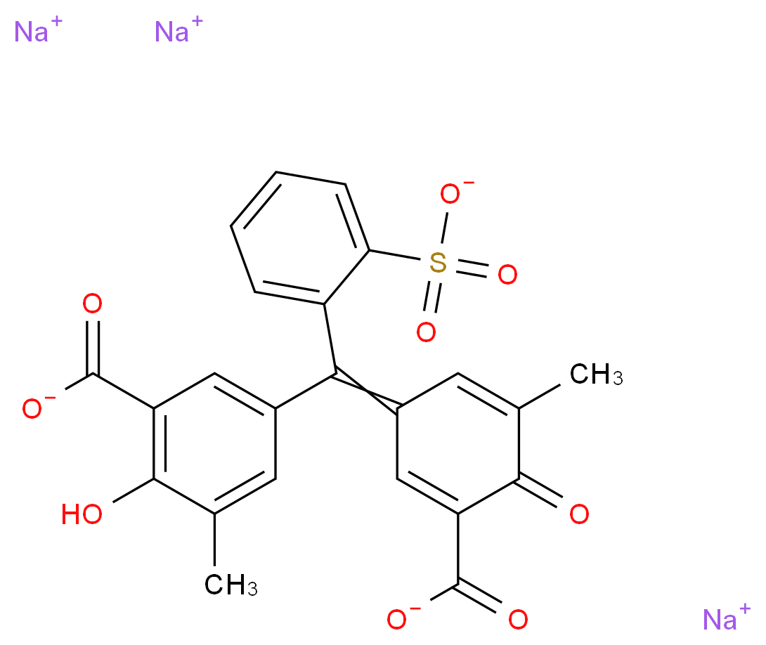 Eriochrome&reg; 铬氰蓝 R_分子结构_CAS_3564-18-9)