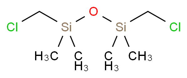 1,3-Bis(chloromethyl)-1,1,3,3-tetramethyldisiloxane_分子结构_CAS_2362-10-9)