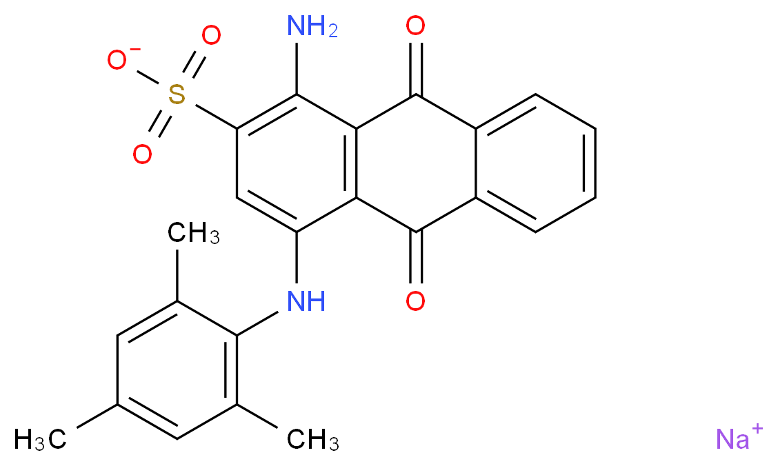 Acid Blue 129_分子结构_CAS_6397-02-0)