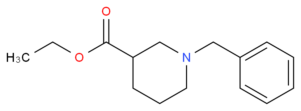 ethyl 1-benzylpiperidine-3-carboxylate_分子结构_CAS_72551-53-2