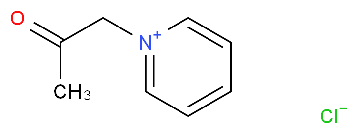 1-(2-oxopropyl)pyridin-1-ium chloride_分子结构_CAS_42508-60-1