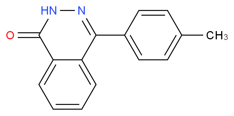 4-(4-Methylphenyl)-1,2-dihydrophthalazin-1-one_分子结构_CAS_51334-85-1)