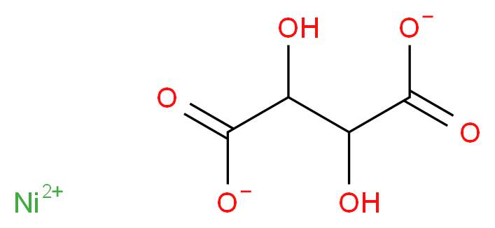 NICKEL TARTRATE_分子结构_CAS_52022-10-3)