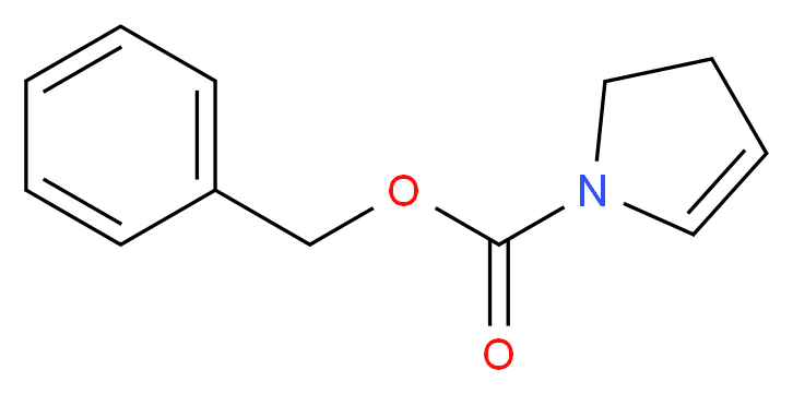 N-Benzyloxycarbonyl-2,3-dihydropyrrole_分子结构_CAS_68471-57-8)