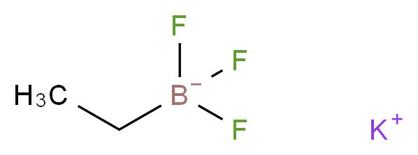 potassium ethyltrifluoroboranuide_分子结构_CAS_44248-07-9