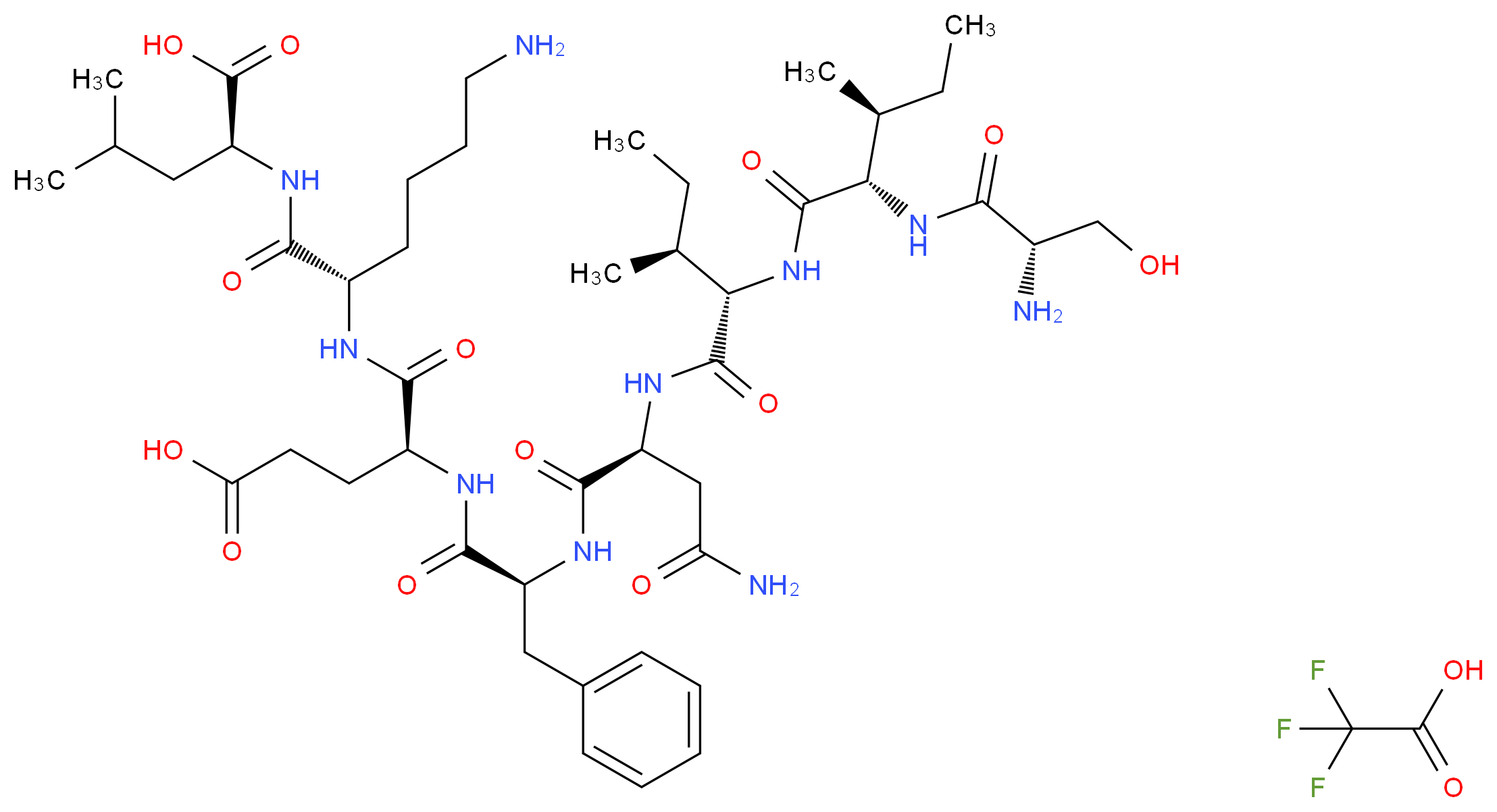 SIINFEKL trifluoroacetate salt_分子结构_CAS_138831-86-4(freebase))