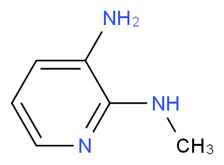 N2-methylpyridine-2,3-diamine_分子结构_CAS_)