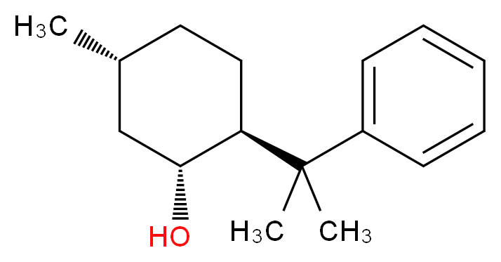 (-)-8-苯基薄荷醇_分子结构_CAS_65253-04-5)