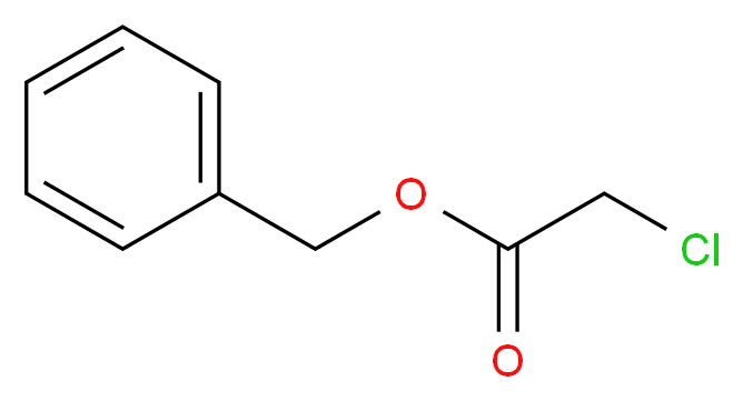 benzyl 2-chloroacetate_分子结构_CAS_140-18-1