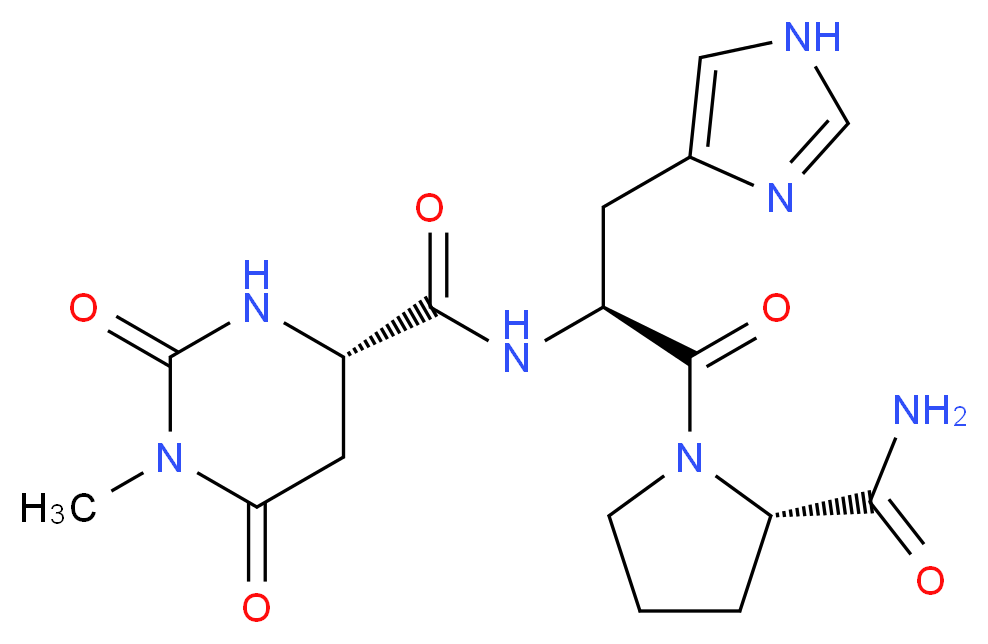 Taltirelin_分子结构_CAS_103300-74-9)