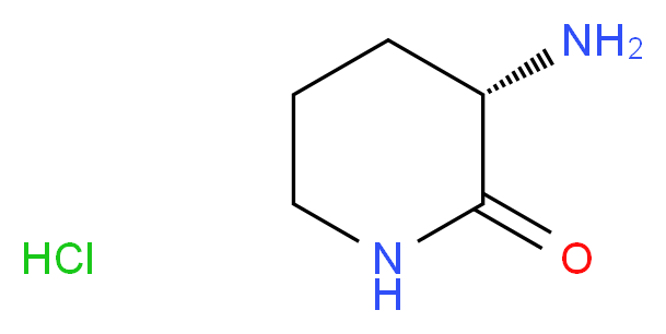 (S)-3-aminopiperidin-2-one hydrochloride_分子结构_CAS_42538-31-8)