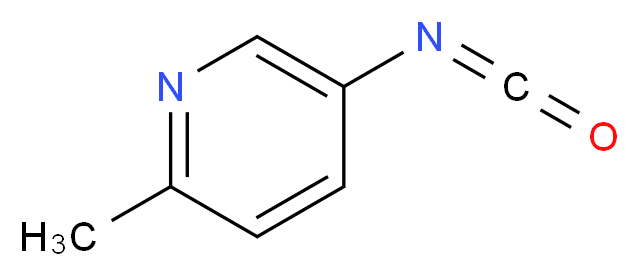 5-isocyanato-2-methylpyridine_分子结构_CAS_732245-99-7