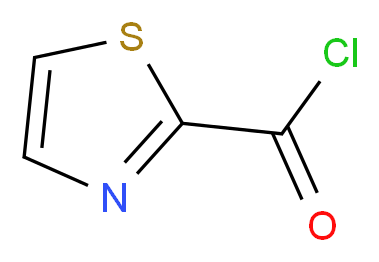 1,3-Thiazole-2-carbonyl chloride_分子结构_CAS_30216-57-0)