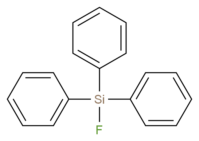 TRIPHENYLFLUOROSILANE_分子结构_CAS_379-50-0)