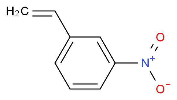 3-硝基苯乙烯_分子结构_CAS_586-39-0)