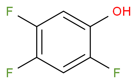 2,4,5-trifluorophenol_分子结构_CAS_2268-16-8