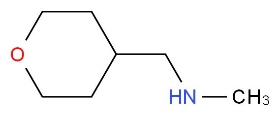 METHYL-(TETRAHYDRO-PYRAN-4-YLMETHYL)-AMINE_分子结构_CAS_439081-52-4)