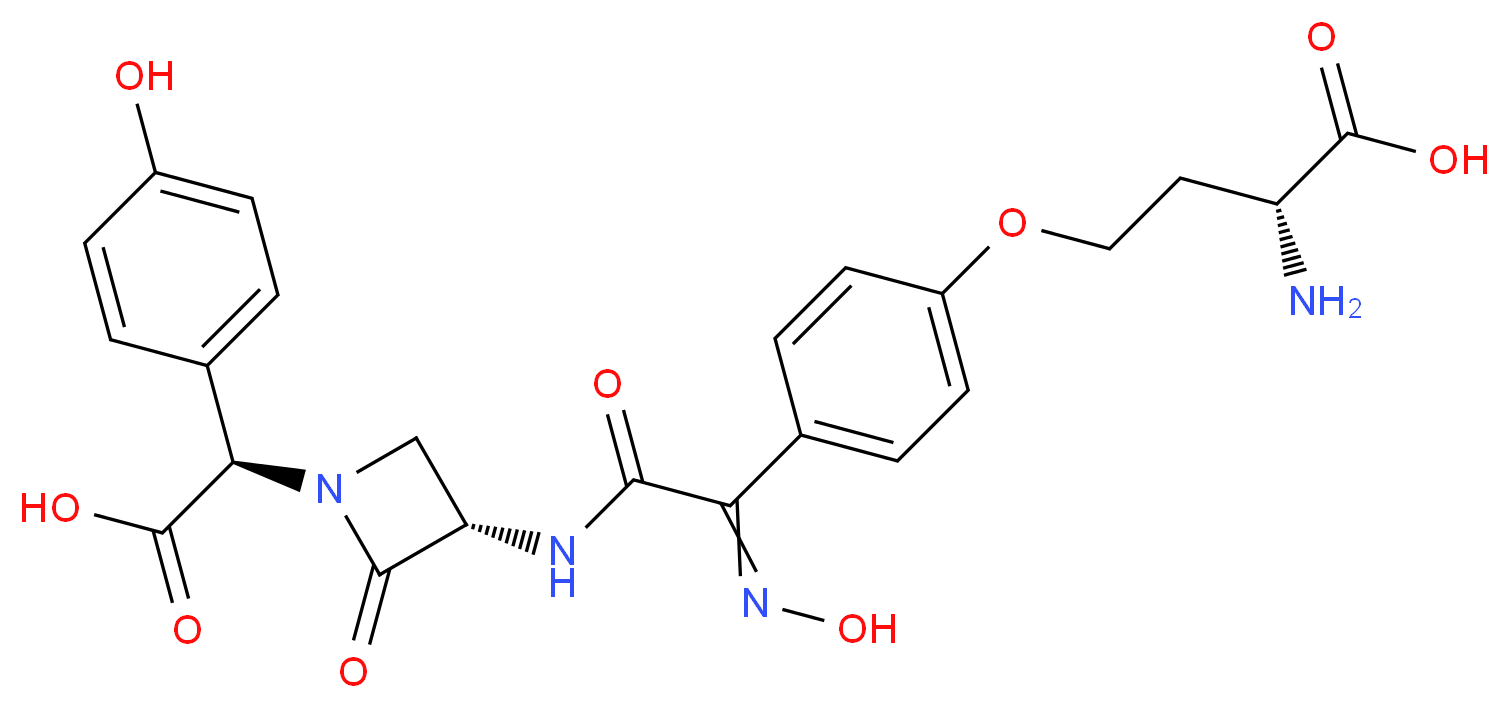 Nocardicin A_分子结构_CAS_39391-39-4)