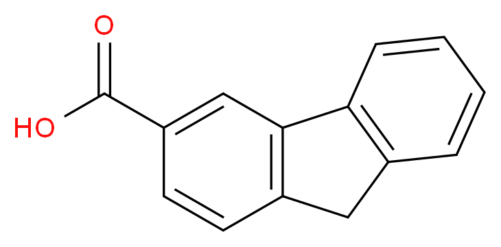 9H-fluorene-3-carboxylic acid_分子结构_CAS_92151-76-3)